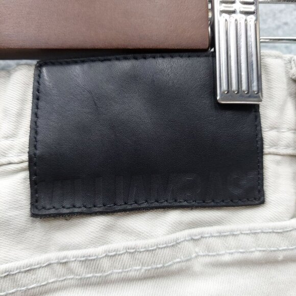 William Rast Mens Distressed Denim Shorts Light Wash Size 32 Actual 34 - Picture 9 of 12